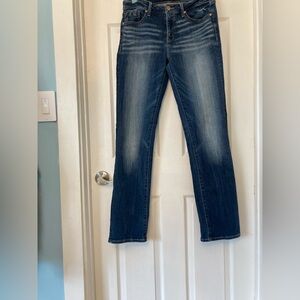 Buckle Black Dark Blue Straight-Leg Jeans